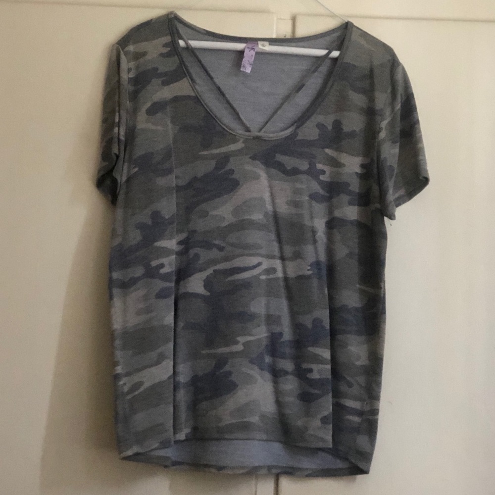 Army Print Short Sleeve Tee